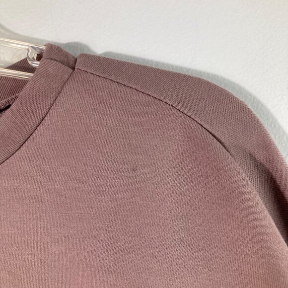 Womens UO Project Social T Sweatshirt M Mauve Cotton Polyester Spandex Long Slee - Picture 8 of 9
